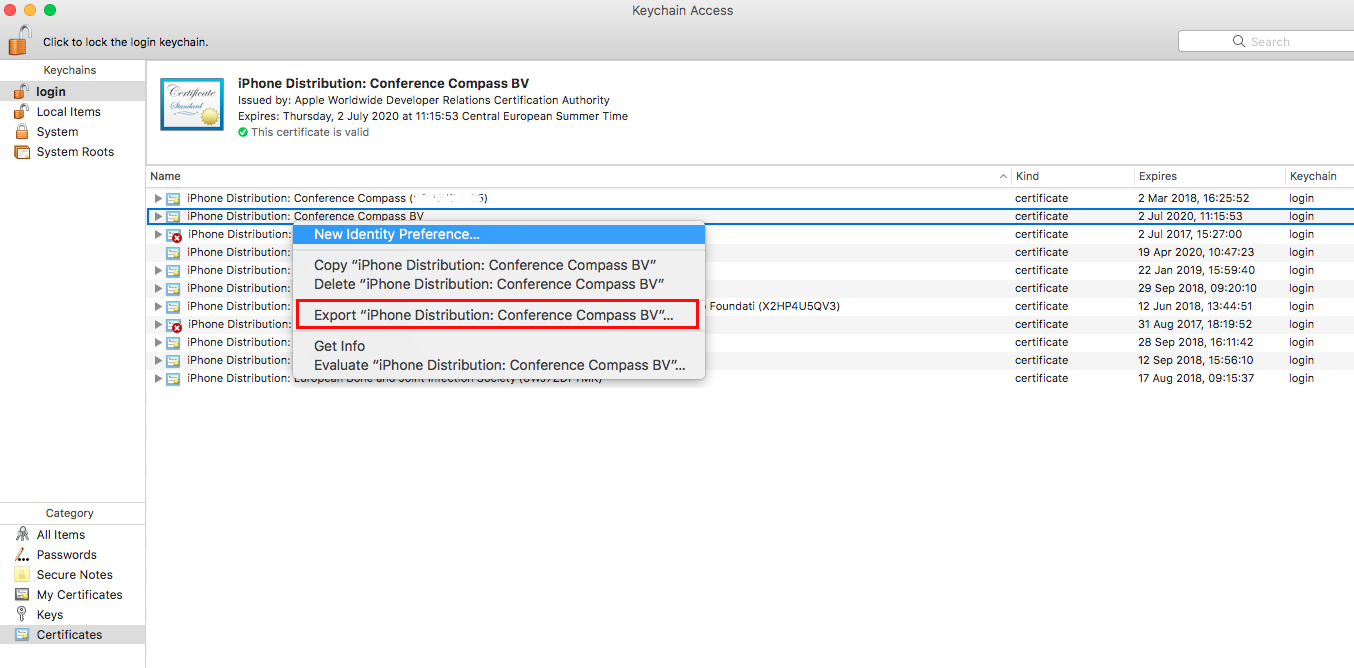 Apple Developer Enterprise Program: Creating IOS Certificates For Test ...